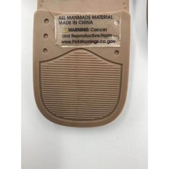 Women's Blue Rhinestone Cross Strap‎ Sandals Size 9 by Unbranded - Picture 4 of 8